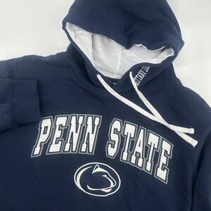 Penn State Nittany Lions Sweatshirt Mens XL Blue NCAA Football Colosseum Hoodie